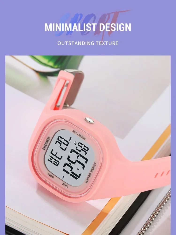 SKMEI 2290 Wristwatch For Teenager Boys and Girls Cool Vitality Stopwatch Digital Sports Watches Male Fashion 5Bar Waterproof
