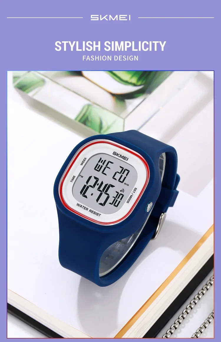 SKMEI 2290 Wristwatch For Teenager Boys and Girls Cool Vitality Stopwatch Digital Sports Watches Male Fashion 5Bar Waterproof