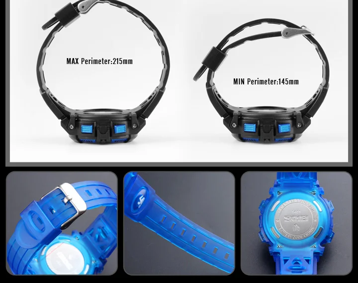 SKMEI Brand Waterproof Children Sports Watches For Girl Boys Fashion Digital LED Electronic Clock Student Kids Wristwatches
