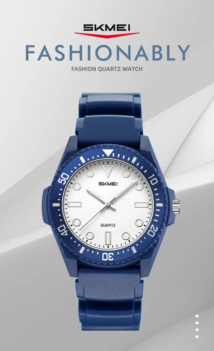 SKMEI 2622 Simple Wristwatch 5Bar Waterproof Youth Fashion Watch Timer Clock Teenager Women Men Watch Minimalist Wearing Decor