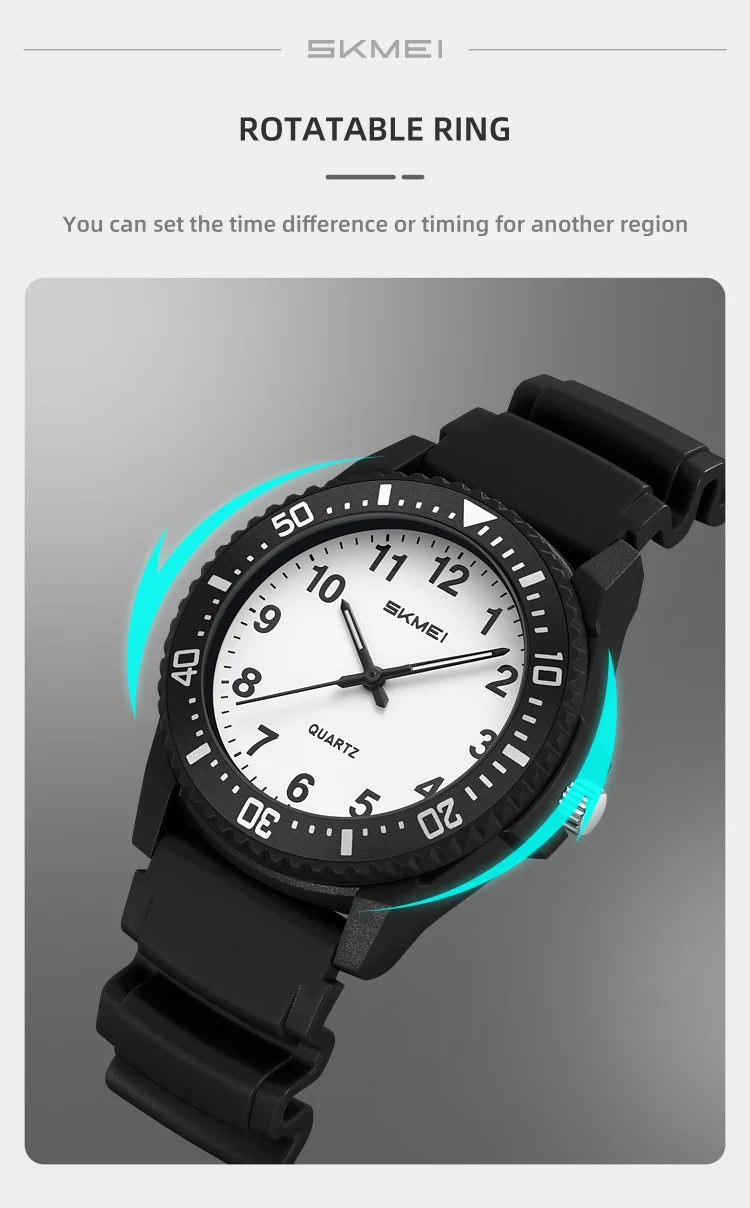SKMEI 2622 Simple Wristwatch 5Bar Waterproof Youth Fashion Watch Timer Clock Teenager Women Men Watch Minimalist Wearing Decor