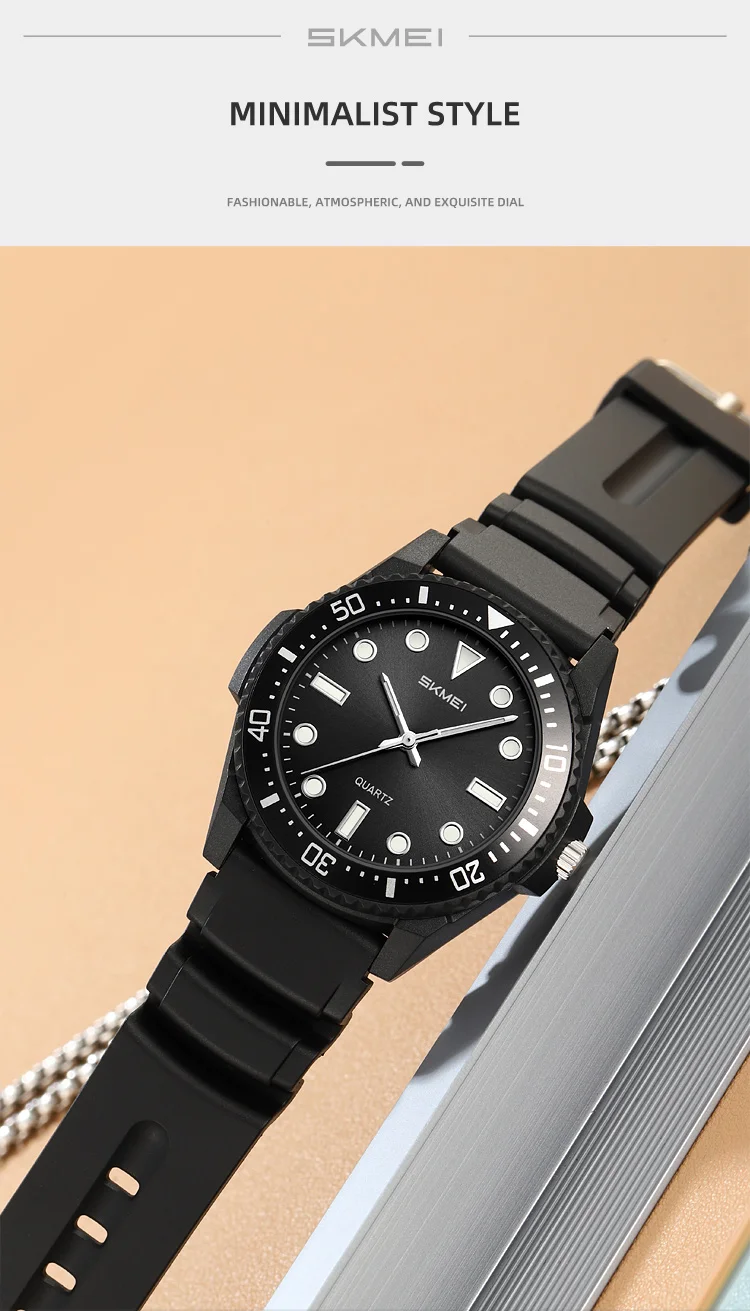 SKMEI 2622 Simple Wristwatch 5Bar Waterproof Youth Fashion Watch Timer Clock Teenager Women Men Watch Minimalist Wearing Decor