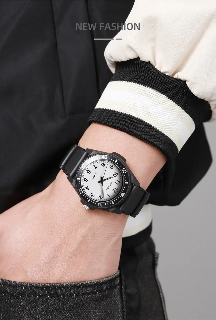SKMEI 2622 Simple Wristwatch 5Bar Waterproof Youth Fashion Watch Timer Clock Teenager Women Men Watch Minimalist Wearing Decor