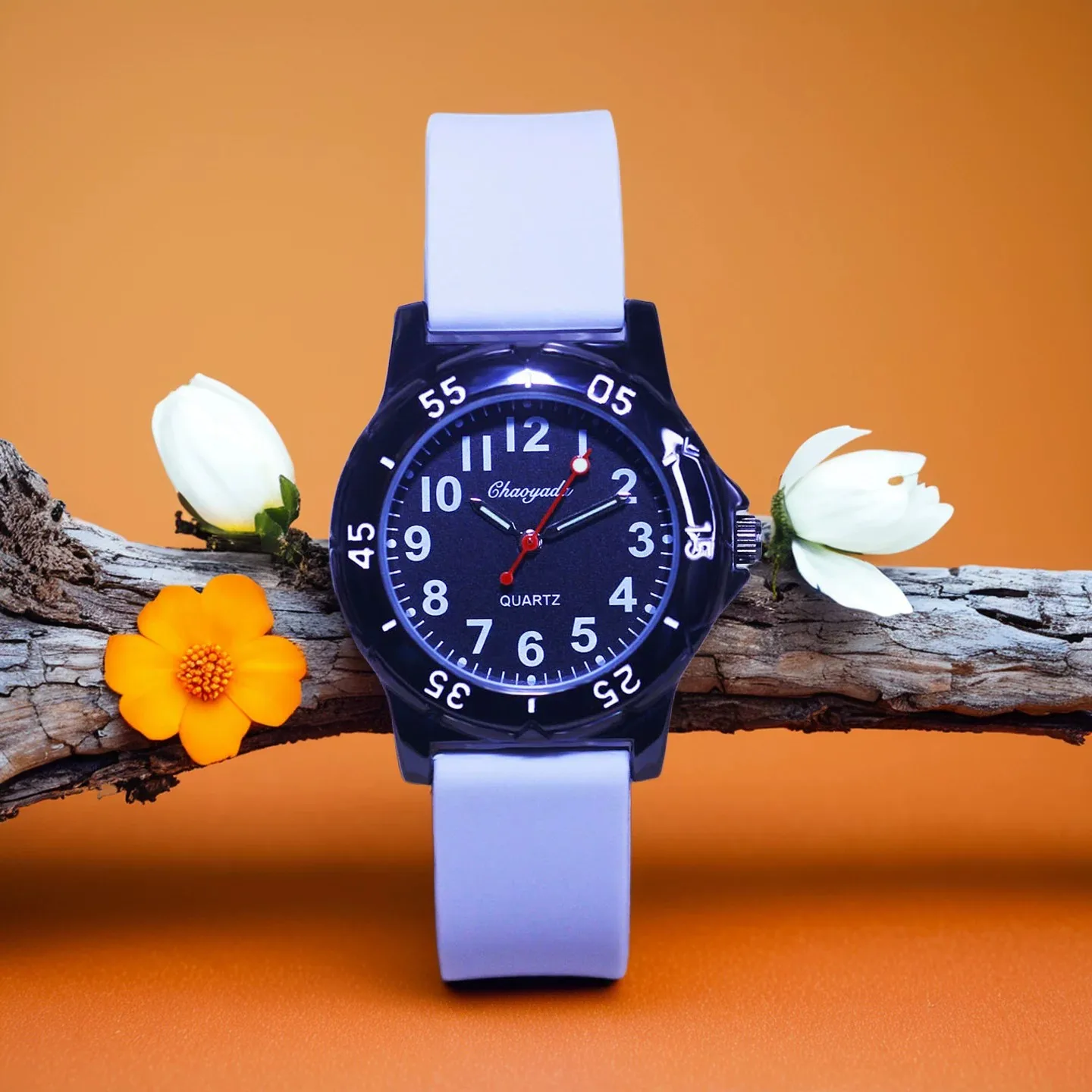 Girls' Boys’ Children’s Analog Quartz Watch Watches for Little Students 3-12 Years Kids Soft Silicone Strap Gifts Watches Clock