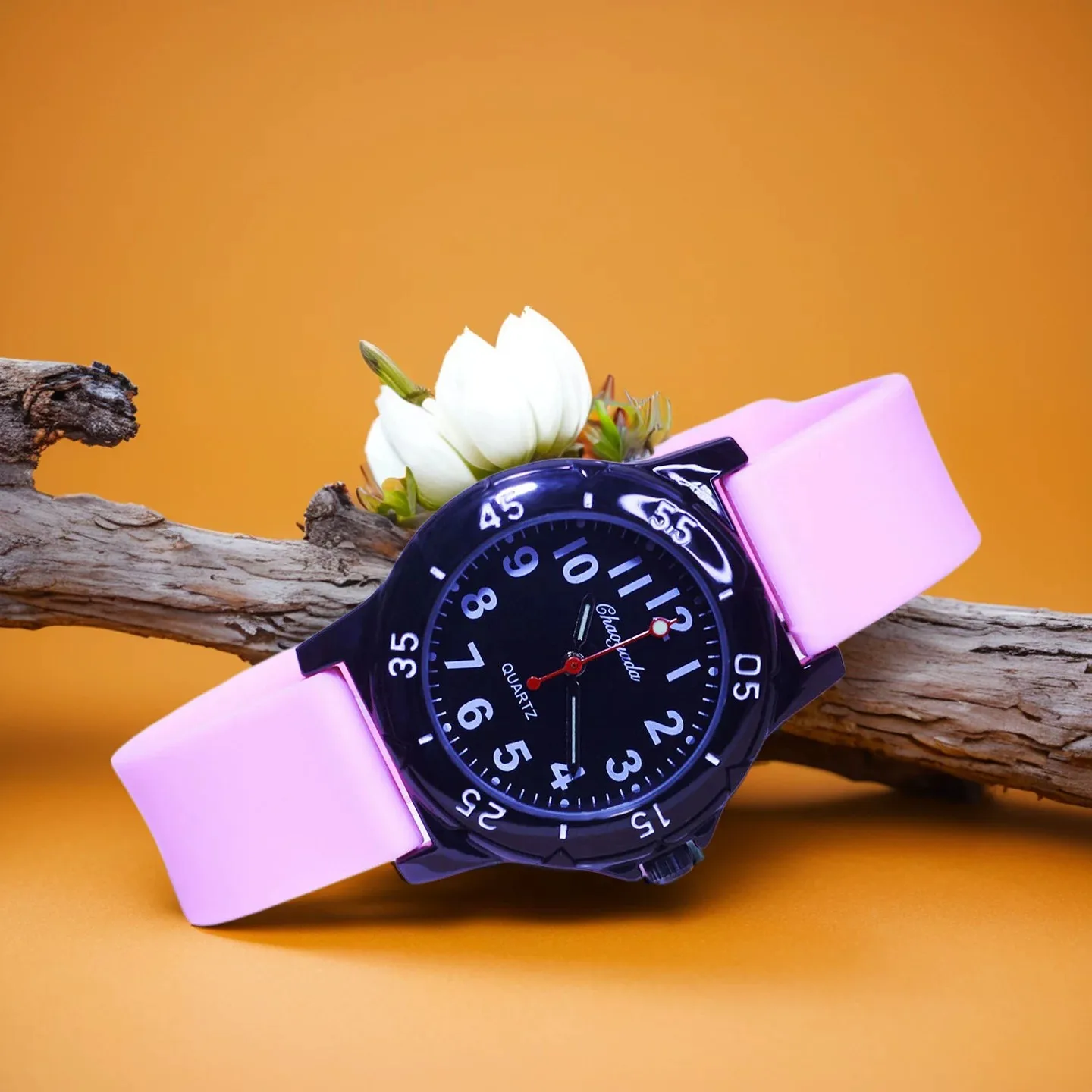 Girls' Boys’ Children’s Analog Quartz Watch Watches for Little Students 3-12 Years Kids Soft Silicone Strap Gifts Watches Clock