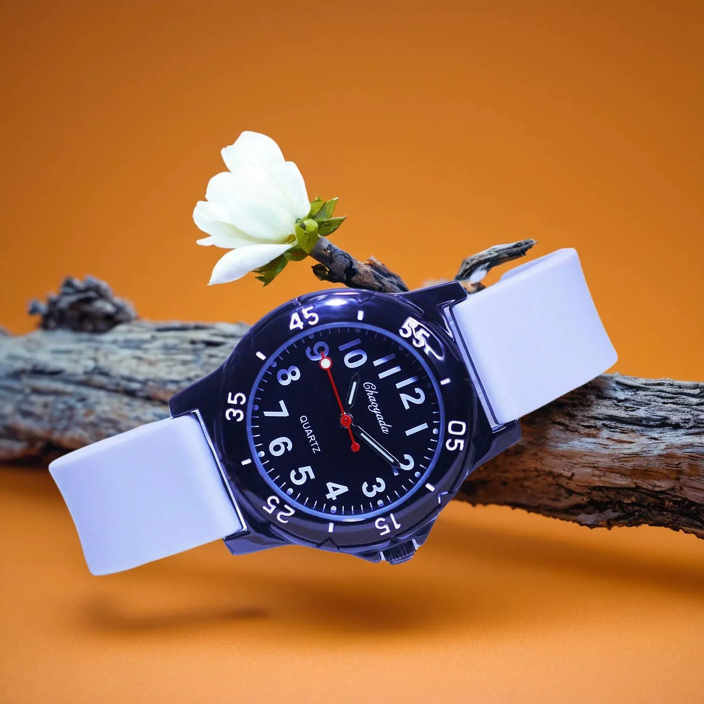 Girls' Boys’ Children’s Analog Quartz Watch Watches for Little Students 3-12 Years Kids Soft Silicone Strap Gifts Watches Clock