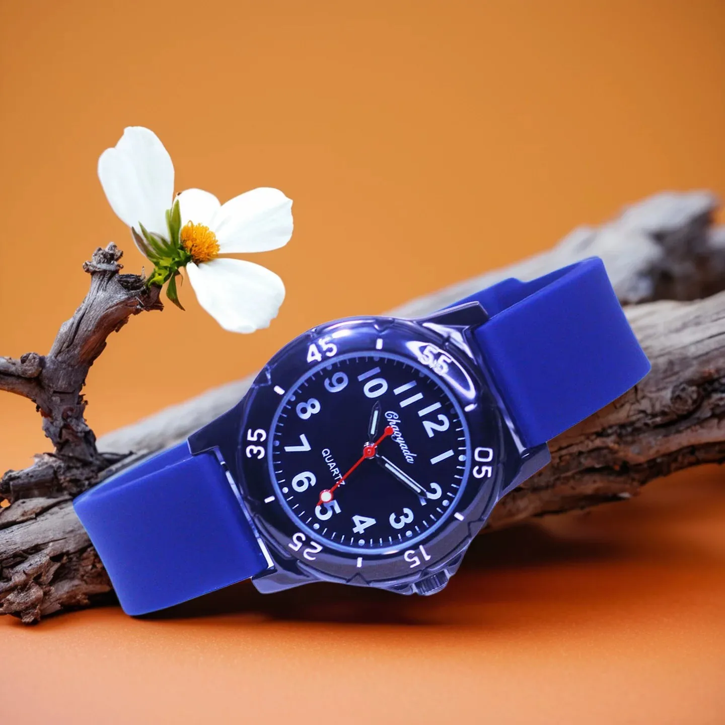 Girls' Boys’ Children’s Analog Quartz Watch Watches for Little Students 3-12 Years Kids Soft Silicone Strap Gifts Watches Clock