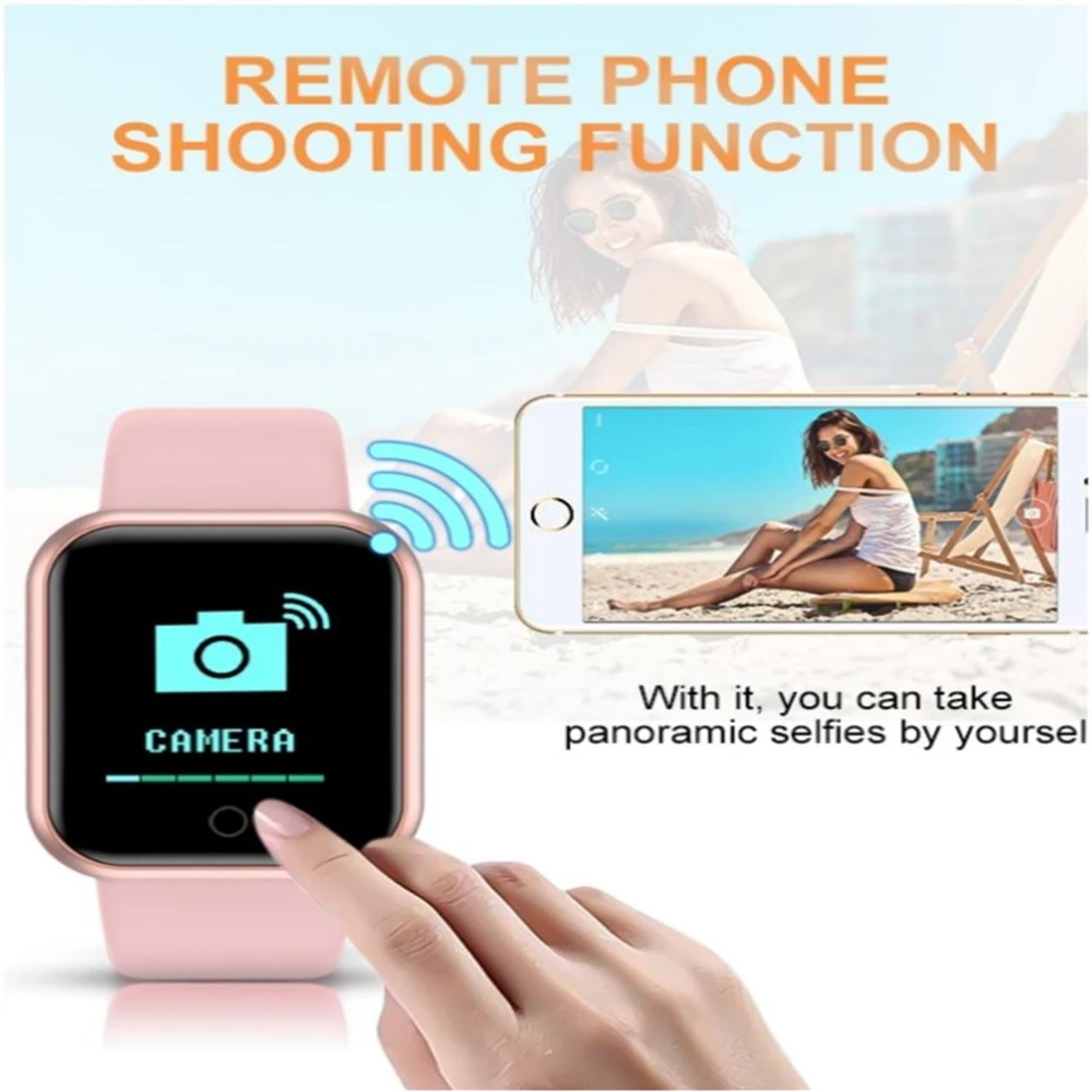 2025 New Digital Watches Smart LED Boys Sports Kids Student Childrens Watch Fashion Men Smartwatch Girl Clock Women Bracelet D20