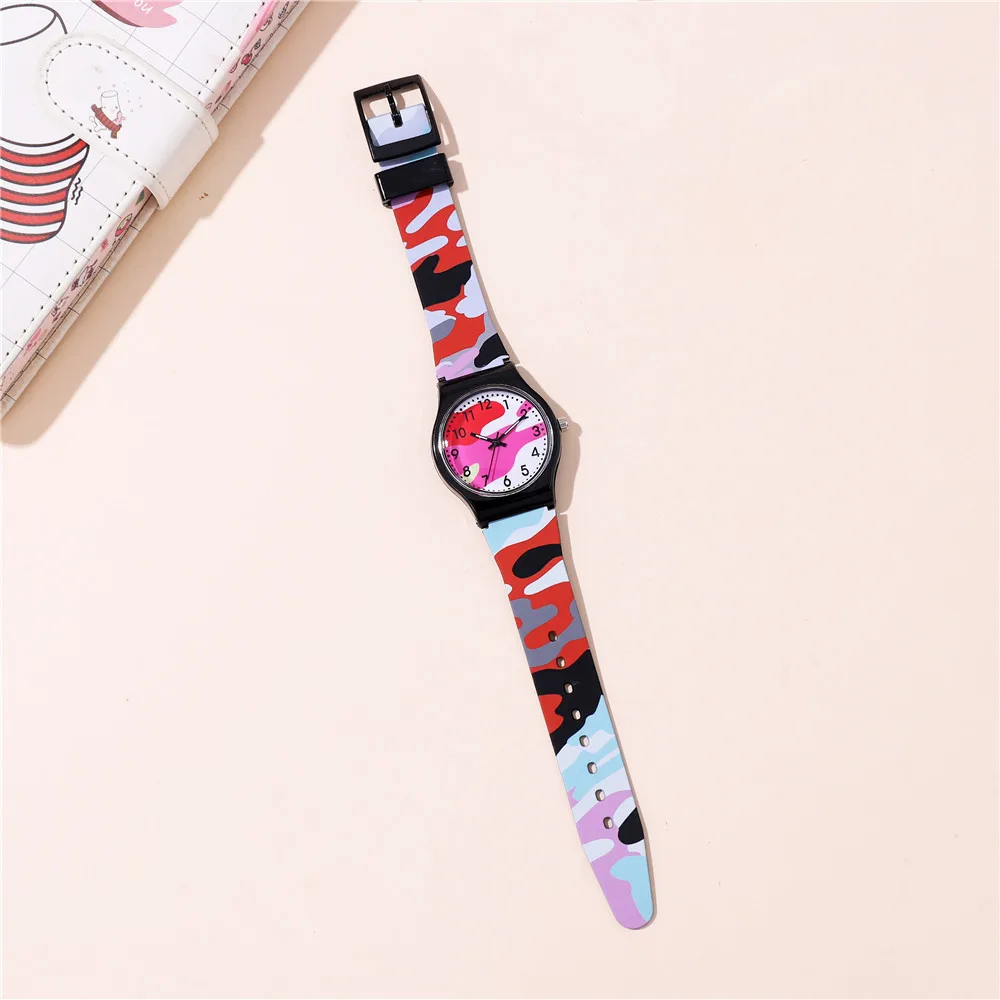 Cute Football Cartoon Kids Watches Soccer Children's Quartz Watch Soft Silicone Watchband Creative Boys Girls Watch Gift Clock