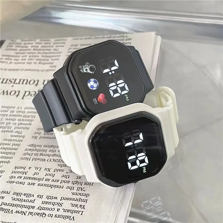 NEW Kids Watches with Bracelet Sport LED Digital Watches Silicone Strap Sport Electronic Wristwatch for Children Boys Girls Gift