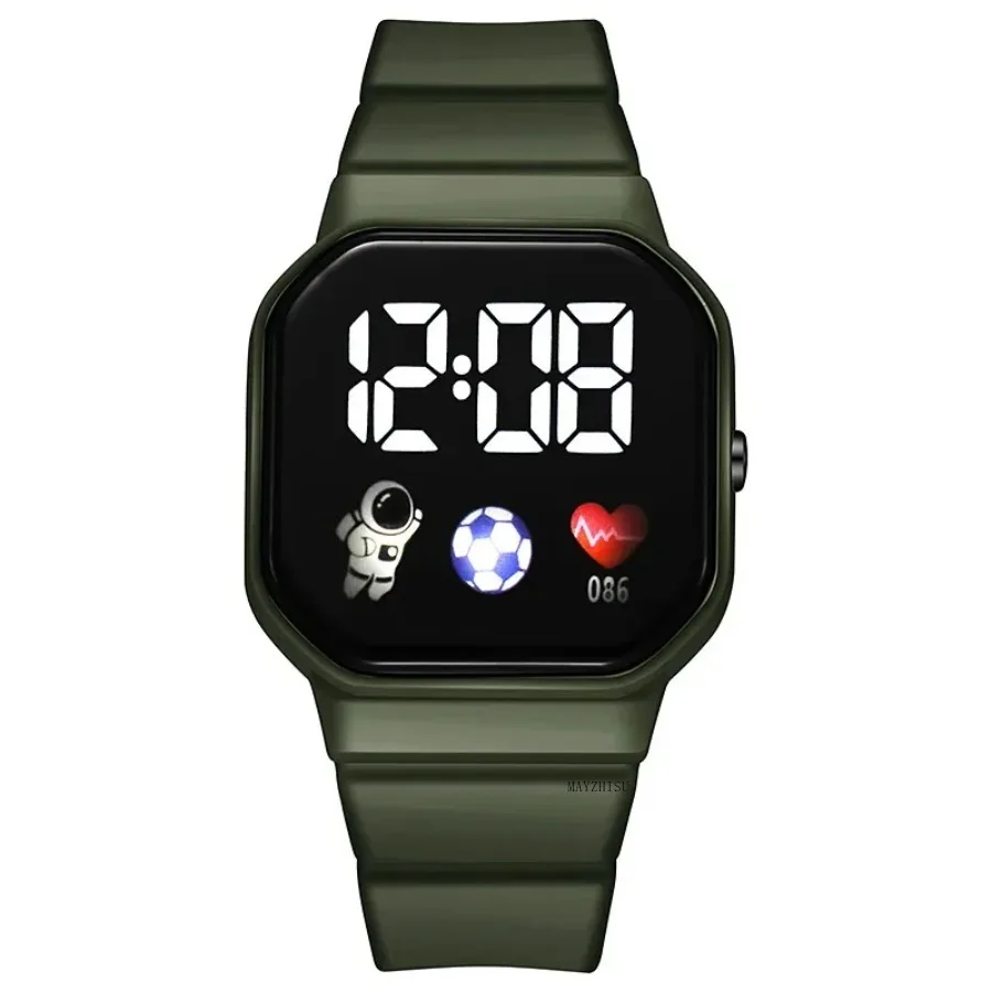 NEW Kids Watches with Bracelet Sport LED Digital Watches Silicone Strap Sport Electronic Wristwatch for Children Boys Girls Gift