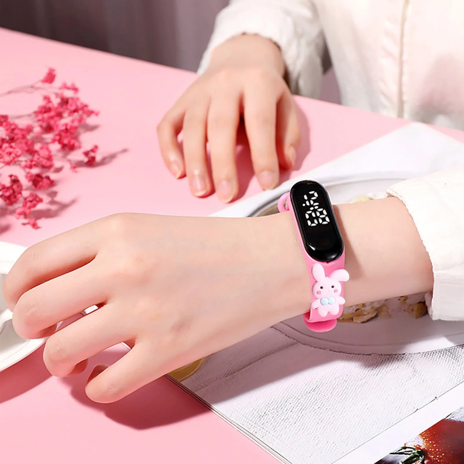 Children Watch Birthday Gift For Child Boy Girl Smart Led Digital Cartoon Kids Watch Waterproof Bracelet Wristwatch Reloj NiñO