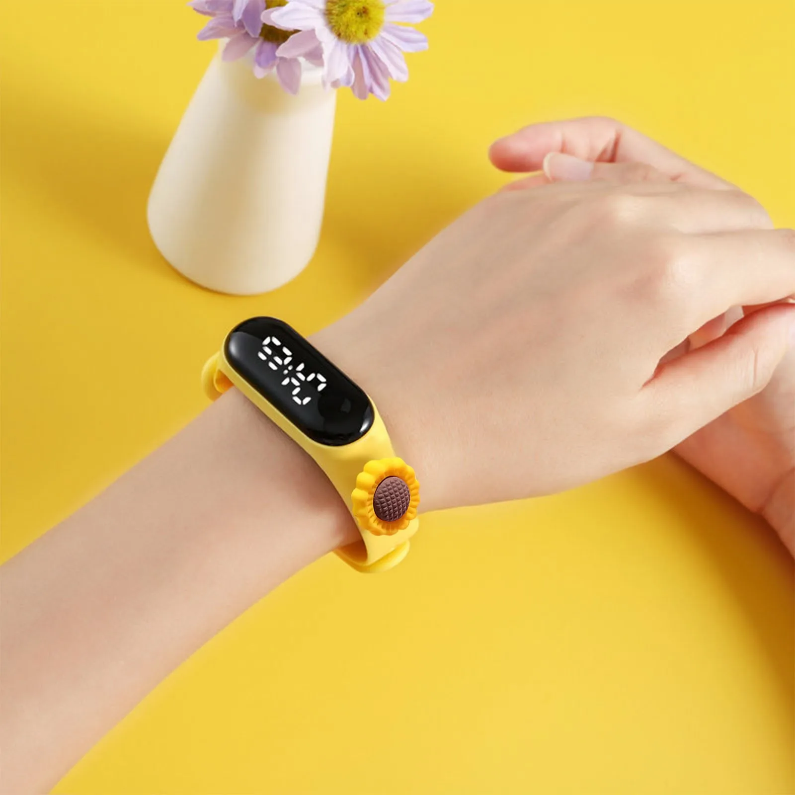 Children Watch Birthday Gift For Child Boy Girl Smart Led Digital Cartoon Kids Watch Waterproof Bracelet Wristwatch Reloj NiñO