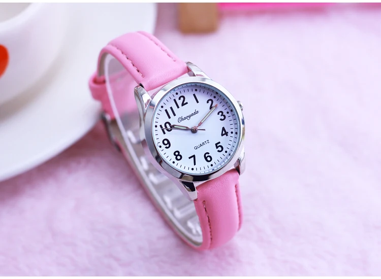 2026 CYD Hot Seller Children Boys Girls Quartz Wristwatches Students Small Learning Time Electronic Watches Kids Sports Clock