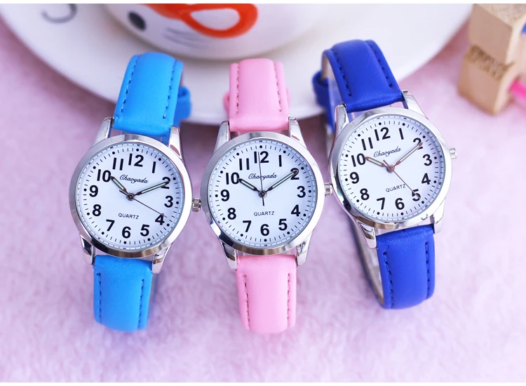 2026 CYD Hot Seller Children Boys Girls Quartz Wristwatches Students Small Learning Time Electronic Watches Kids Sports Clock