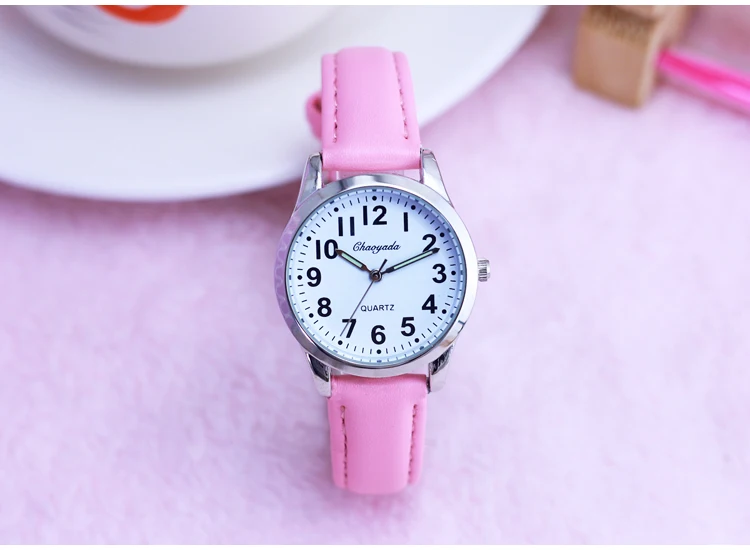 2026 CYD Hot Seller Children Boys Girls Quartz Wristwatches Students Small Learning Time Electronic Watches Kids Sports Clock