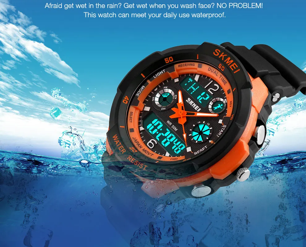 SKMEI 0931 Kids Shockproof Waterproof Watch for Men Digital Boy Sport Children Electronic Wristwatches Clock 1060 Reloj Niñas