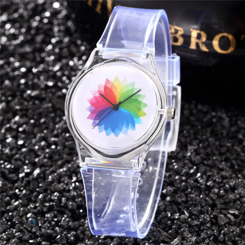 13 colors Waterproof Cartoon Watch Children Quartz Wristwatch Kid Child Boy Girl Clock gift relogio infantil reloj ninos montre