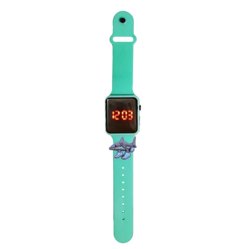 Abstract Animal Children Watch Cartoon Fashion Watches Electronic Digital LED Display Watches Waterproof Holiday Gift Kids Watch