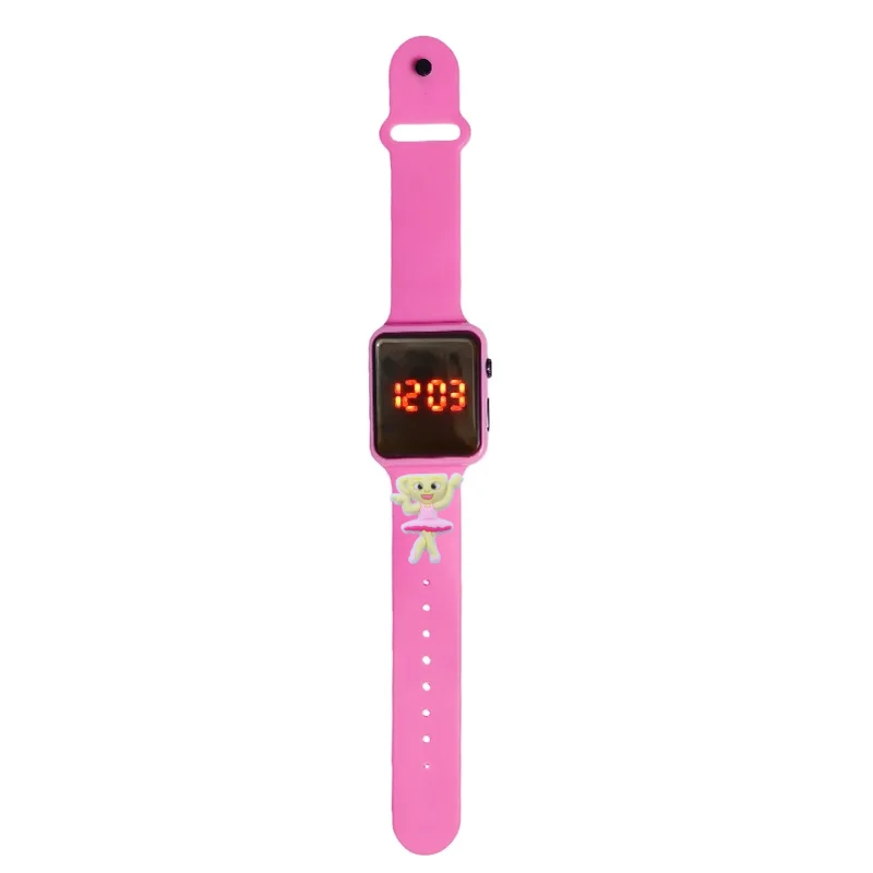 Abstract Animal Children Watch Cartoon Fashion Watches Electronic Digital LED Display Watches Waterproof Holiday Gift Kids Watch
