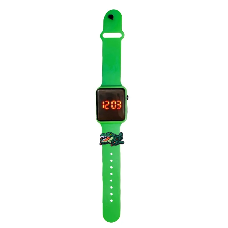 Abstract Animal Children Watch Cartoon Fashion Watches Electronic Digital LED Display Watches Waterproof Holiday Gift Kids Watch