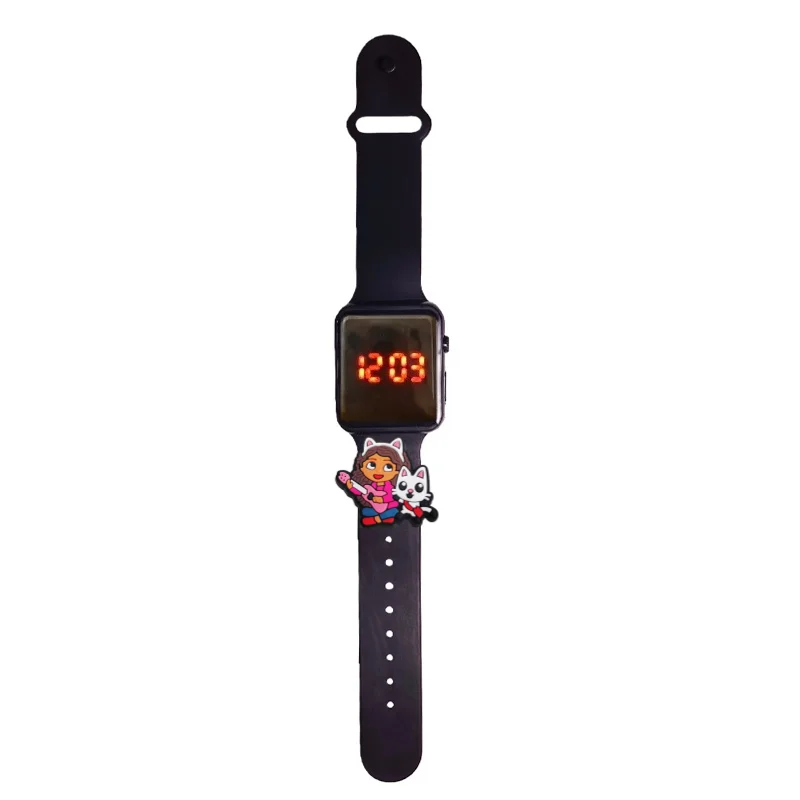 Children's Watch Cartoon Fashion Watches Electronic Digital LED Display Watches Waterproof Holiday Gift Kids Watches
