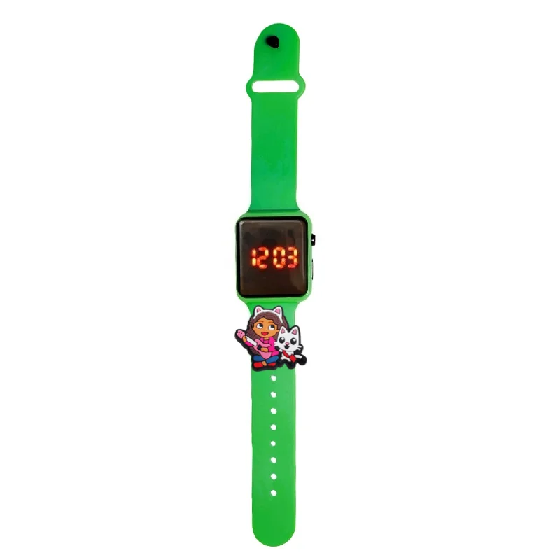 Children's Watch Cartoon Fashion Watches Electronic Digital LED Display Watches Waterproof Holiday Gift Kids Watches