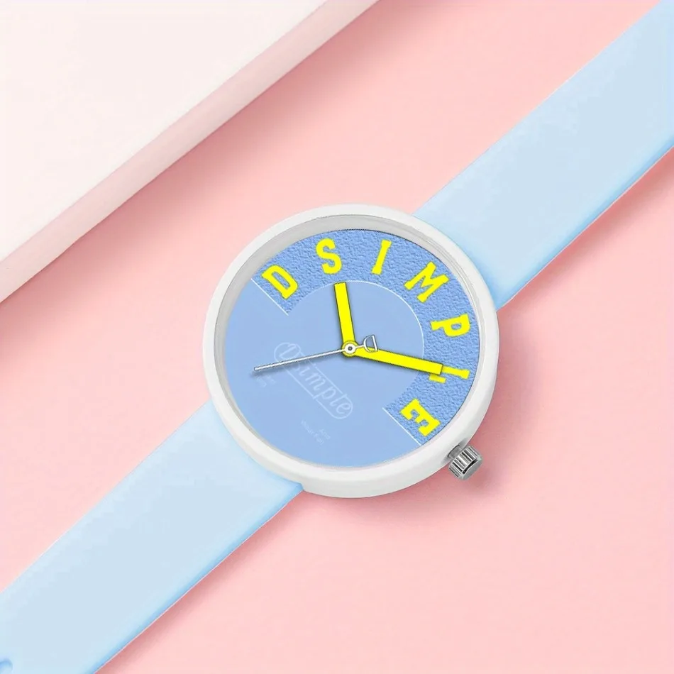 Fashion Casual Women Watch Minimalist Ladies' Watches Quartz Movement Silicone Strap, Simple Design | Play Watch | Gifts