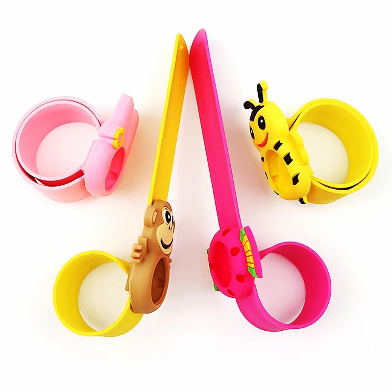 Cute Kids Slap Watches Cartoon 3D Animal Silicone Children Watches Student Clock Baby Kindergarten Prize Gifts