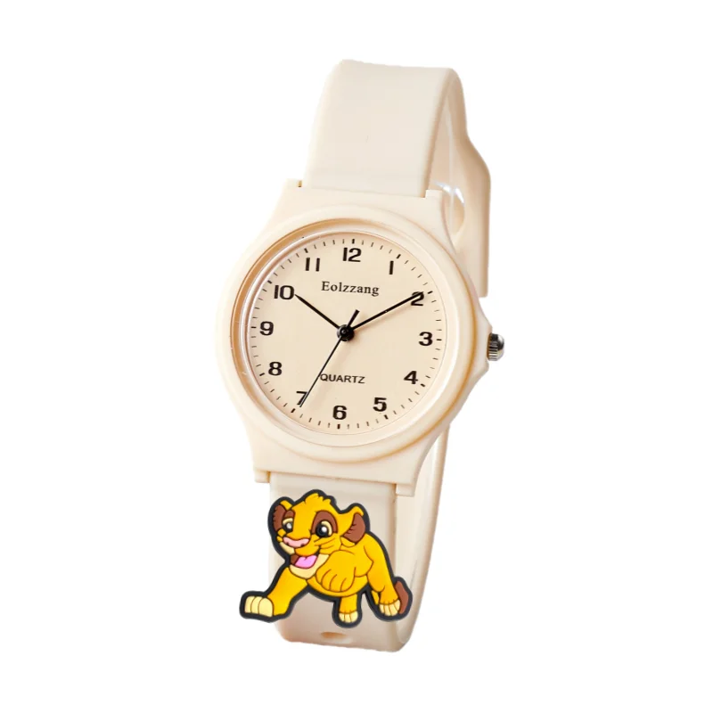 Watch Kawaii Lion King Simba Boys Girls Watches Kids Minimalist Cute Children Cartoon Wristwatches Gifts for Kids Girl Clock