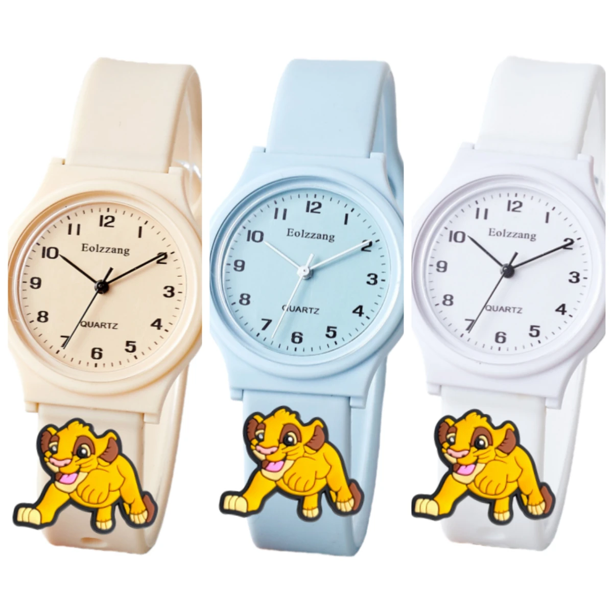 Watch Kawaii Lion King Simba Boys Girls Watches Kids Minimalist Cute Children Cartoon Wristwatches Gifts for Kids Girl Clock