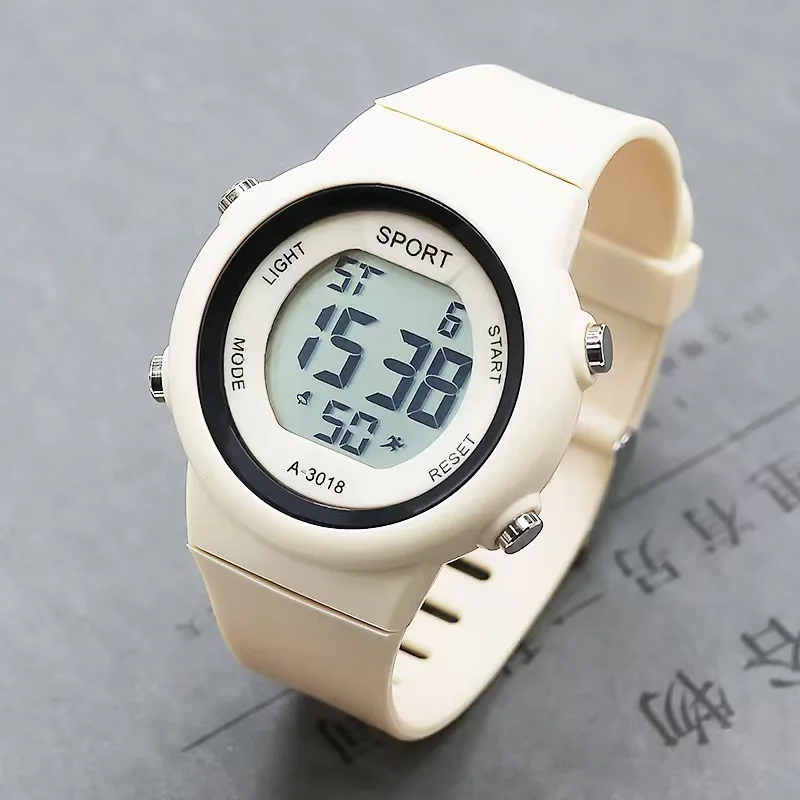 Kids Electronic Wristwatch Set LED Digital Sports Watch Waterproof Luminous Alarm Clock Fashion Clock for Boys Girls Students