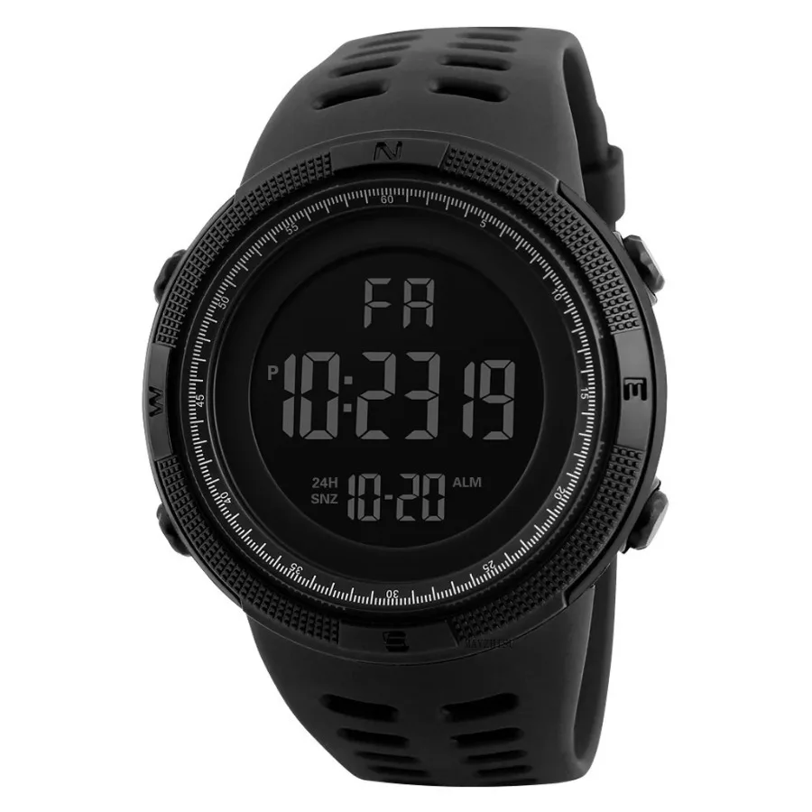 Men's Sports Watches Military Electronic Watch Outdoor Multifunction LED Digital Wristwatch Clock for Man Kids Boy Student Teen