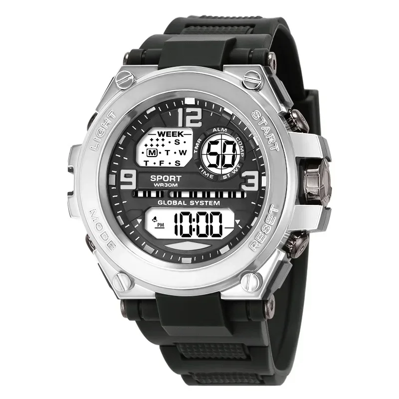 Sports Watch for Men Students Multifunction Luminous Alarm Clock Waterproof Men's LED Digital Watch Sport Electronic Wristwatch
