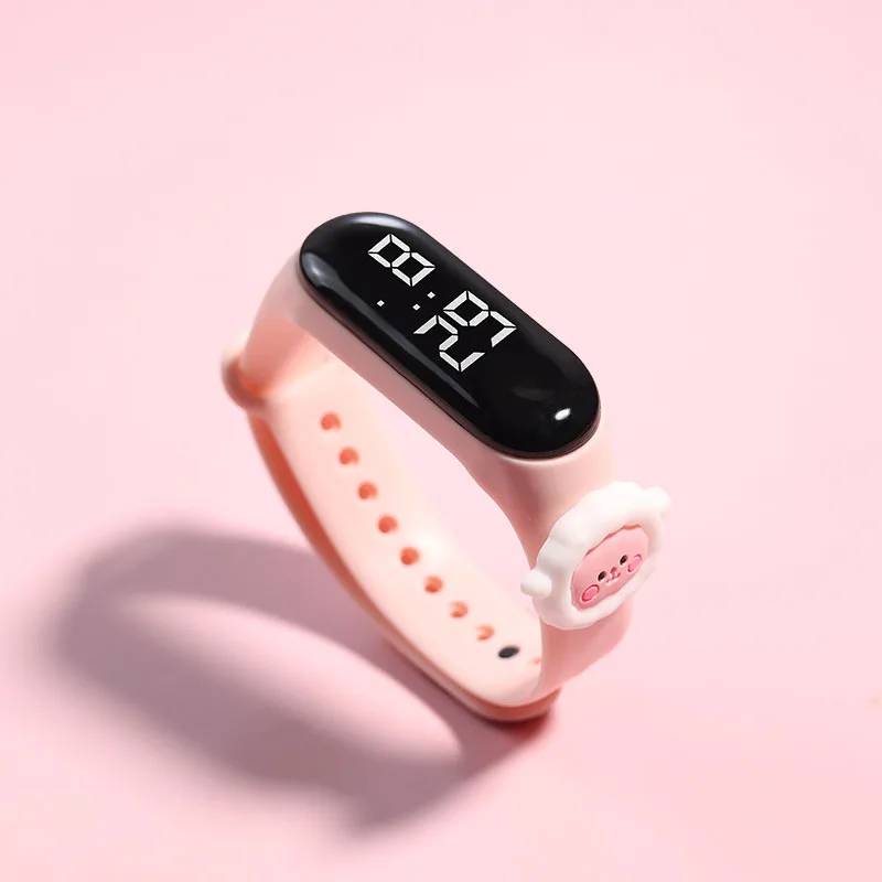 Kids Watch Watch Reloj Smart Watch LED Children Watches Bracelet Cartoon Digital Ladies Watch for Girls Waterproof Clock Gift