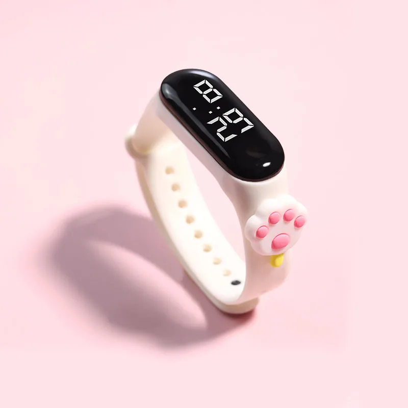 Kids Watch Watch Reloj Smart Watch LED Children Watches Bracelet Cartoon Digital Ladies Watch for Girls Waterproof Clock Gift