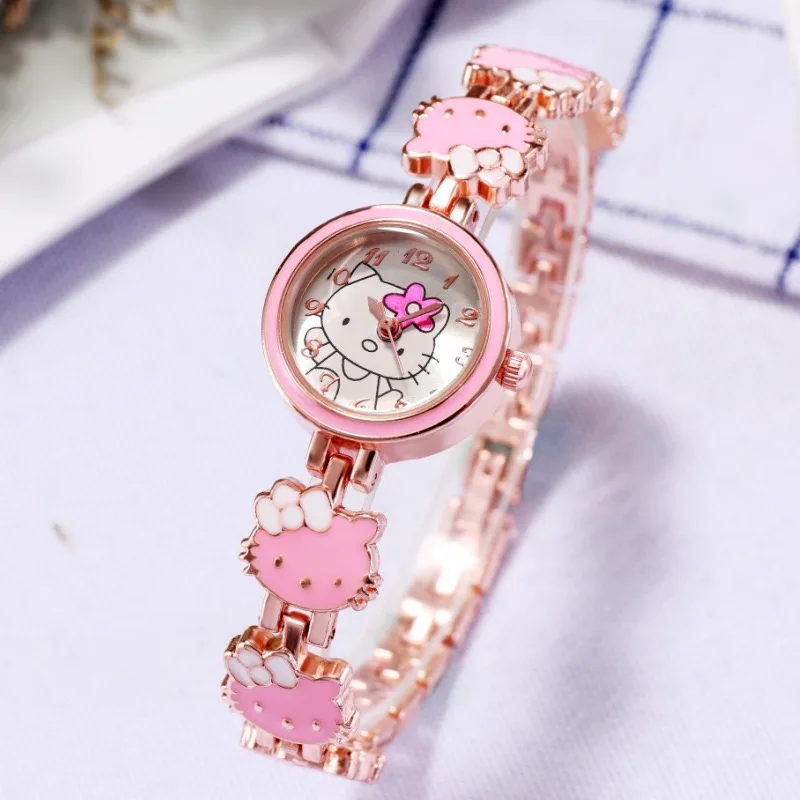 women Watch Hello Kitty Watch Female Student Sweet Bow Girl friends Gift High quality women's quartz watches