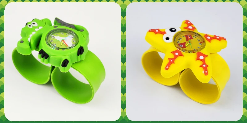Kindergarten Party Event Gifts 1-15 Years Old Children Watches Baby Learn Time Toy Cartoon Kids Watches for Girls Boys Students