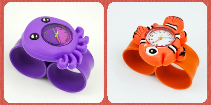 Kindergarten Party Event Gifts 1-15 Years Old Children Watches Baby Learn Time Toy Cartoon Kids Watches for Girls Boys Students