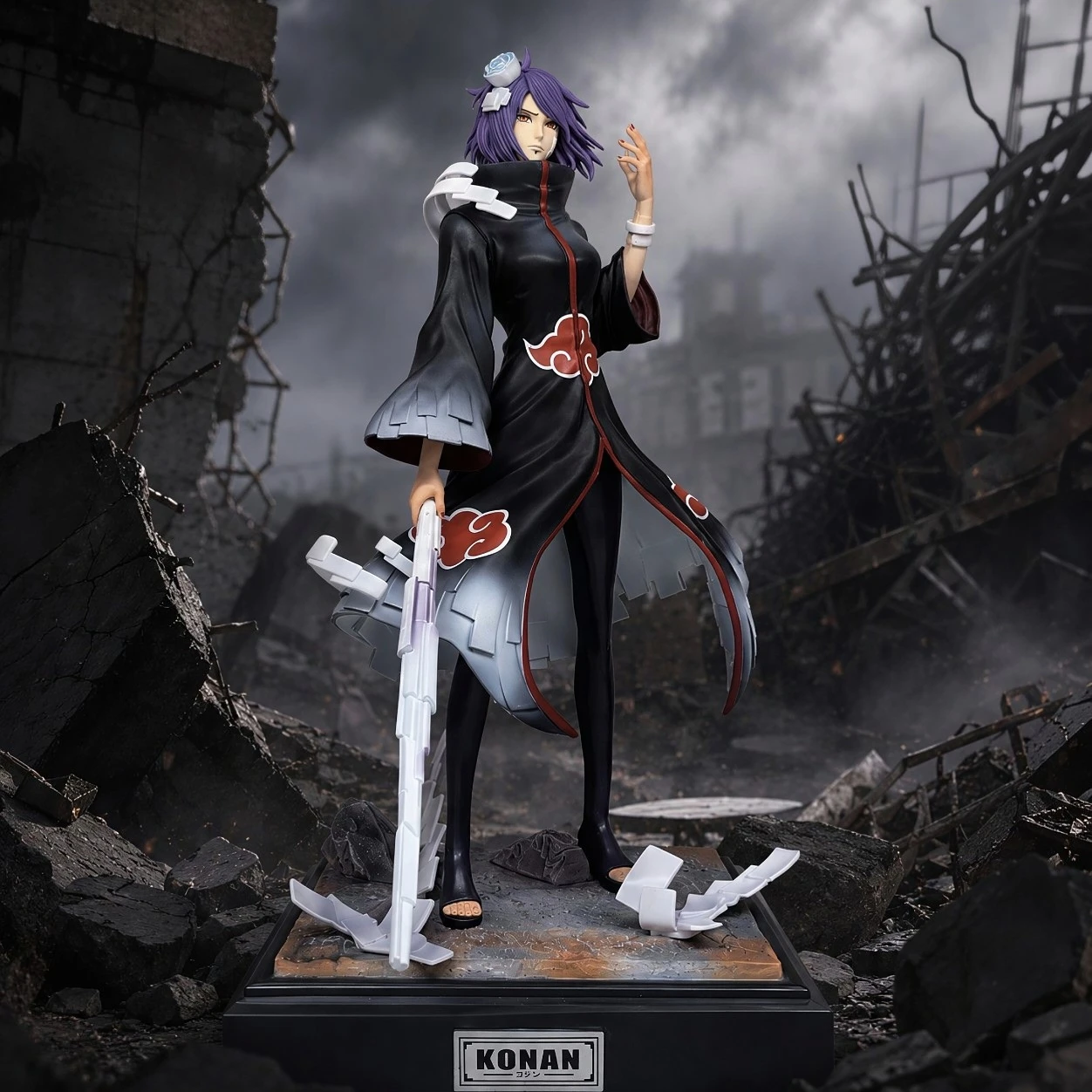 33cm 12.9 inch Anime Konan Action Figures Pvc Statue Desktop Ornamen Collection Statue Model Decoration Room Toys Gifts