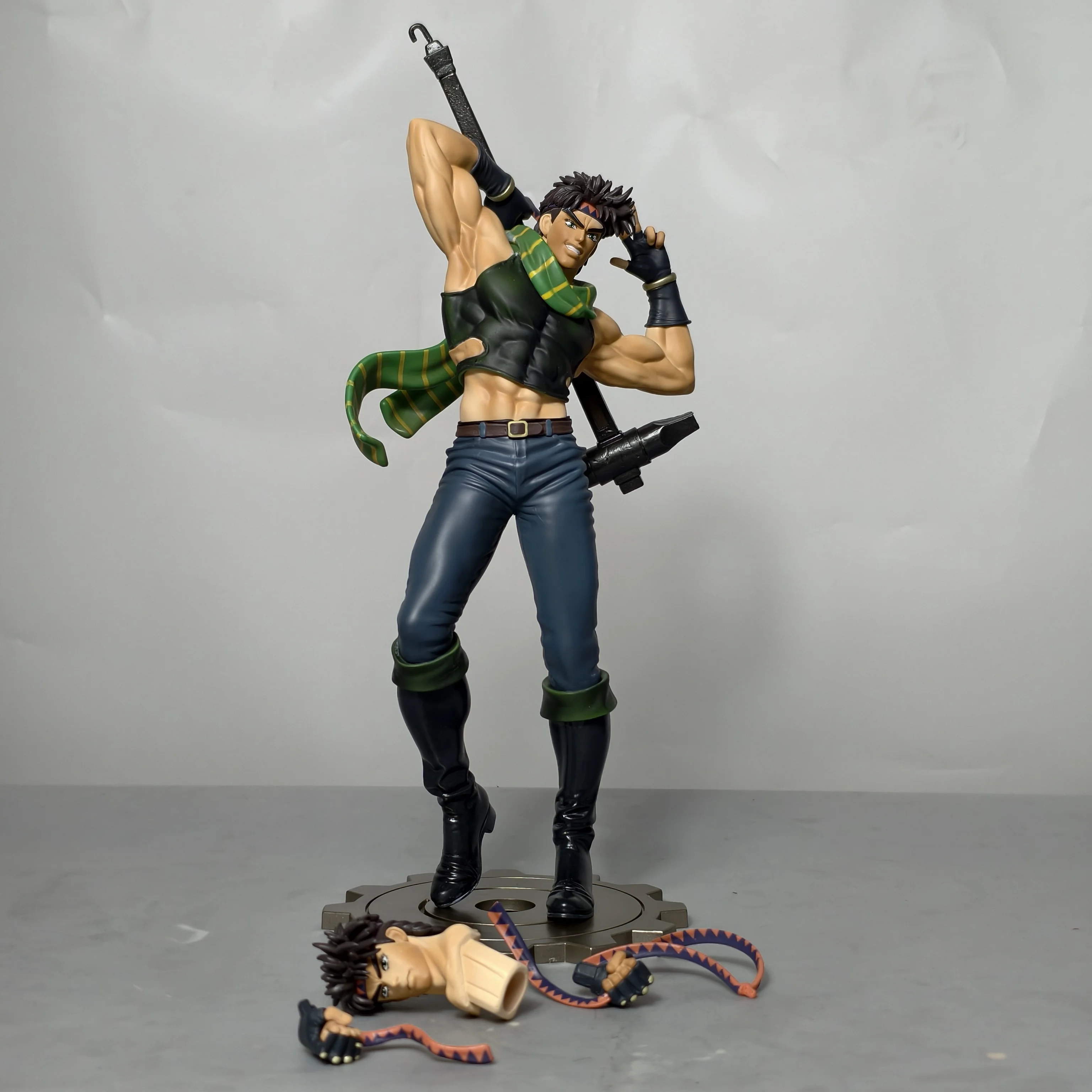 30cm 11.8 inch Anime Josef Joestar Figures Pvc Statue Desktop Ornamen Collection Statue Model Decoration Room Desk Toys Gifts