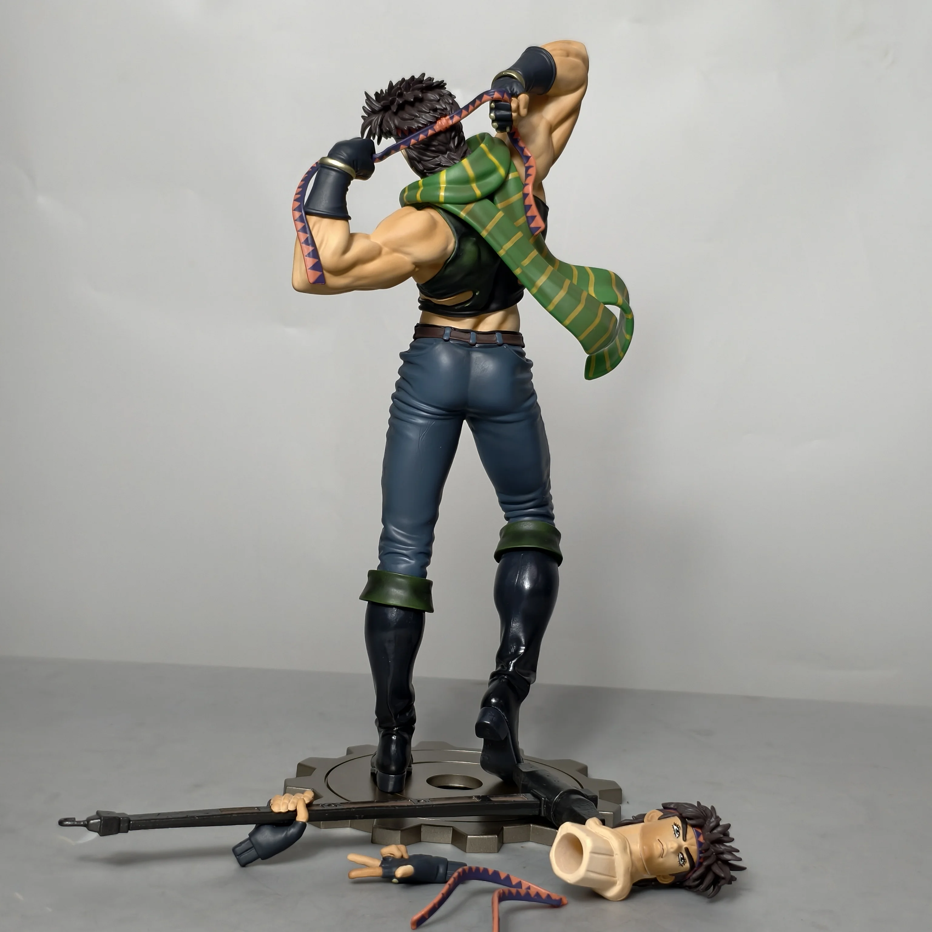 30cm 11.8 inch Anime Josef Joestar Figures Pvc Statue Desktop Ornamen Collection Statue Model Decoration Room Desk Toys Gifts