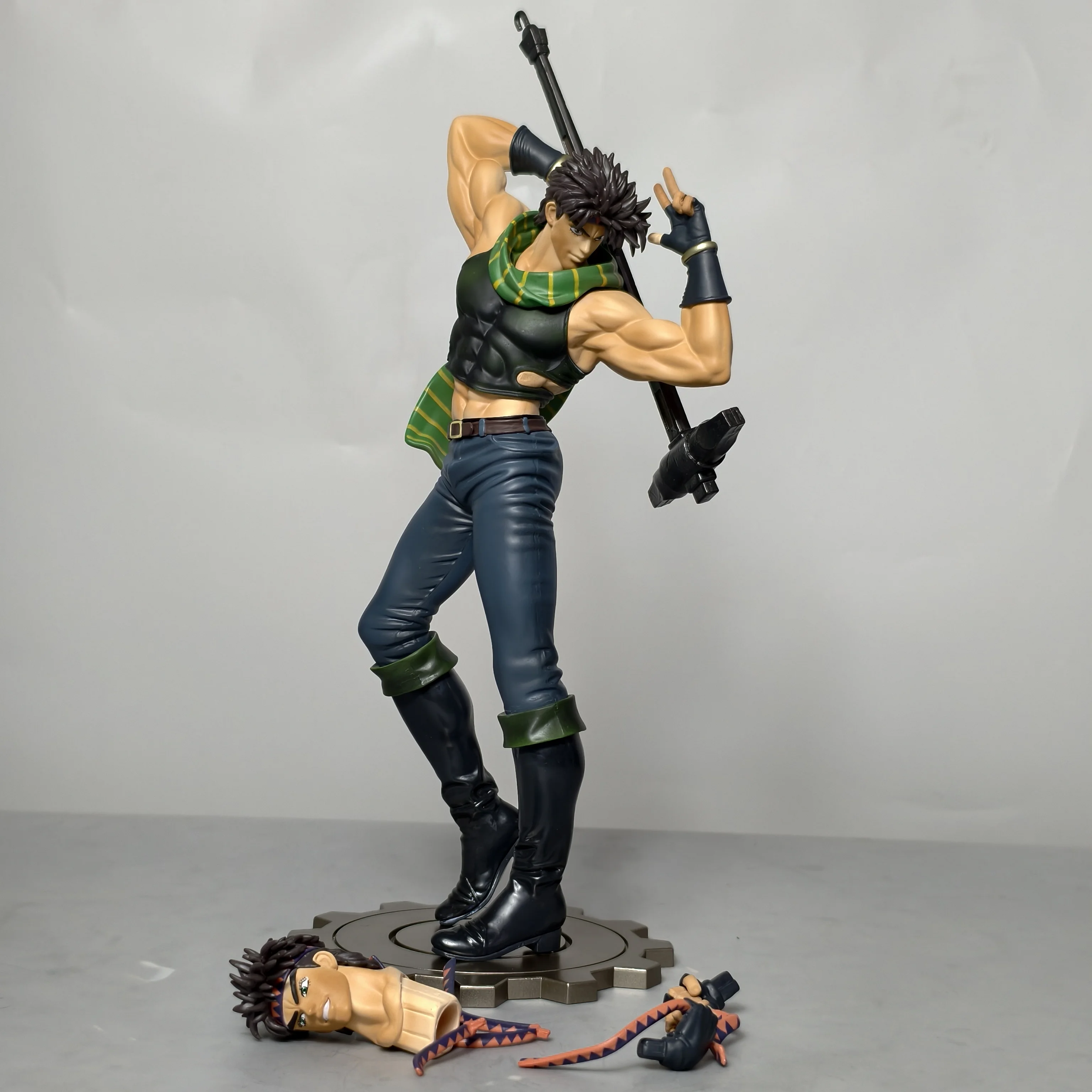 30cm 11.8 inch Anime Josef Joestar Figures Pvc Statue Desktop Ornamen Collection Statue Model Decoration Room Desk Toys Gifts