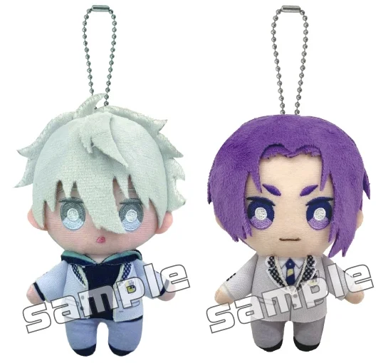 Bandai In Stock Blue Lock Episode Nagi Plush Doll Keychain 12cm Nagi Seishiro Mikage Reo Anime Carry Decor Pendant