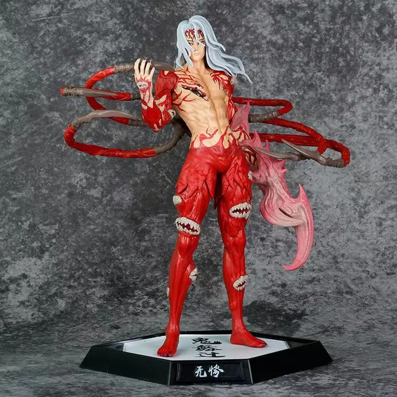 Demon Slayer Muzan Kibutsuji Twelve Kizuki Upper Moon Boss Standing Anime Figure Collectible Model Desktop Decor For Anime Fans