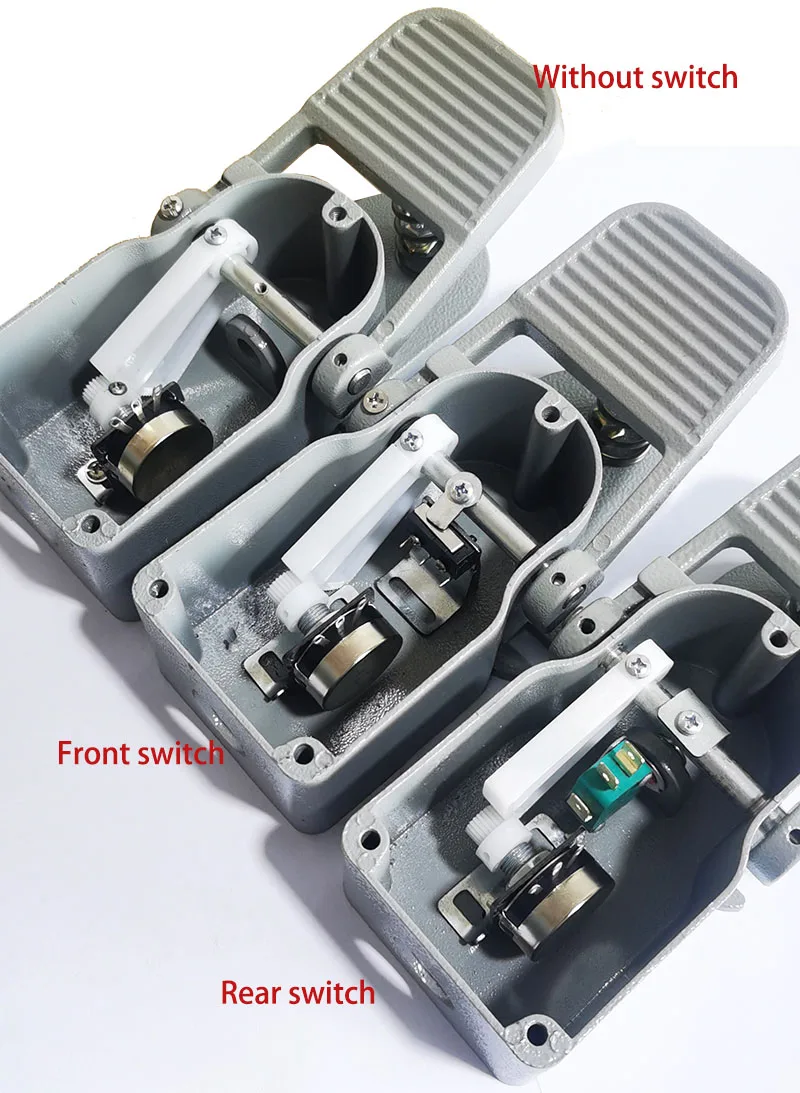4.7k/10k/22K/100K Potentiometer Speed Governing Foot Switch Frequency Controller Governor Motor Pedal Switch