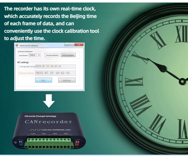 CAN Bus Datalogger CANrecorder CANalyst-II CAN Bus Adapter CAN-Bus Professional Tools For CANOpen DeviceNet