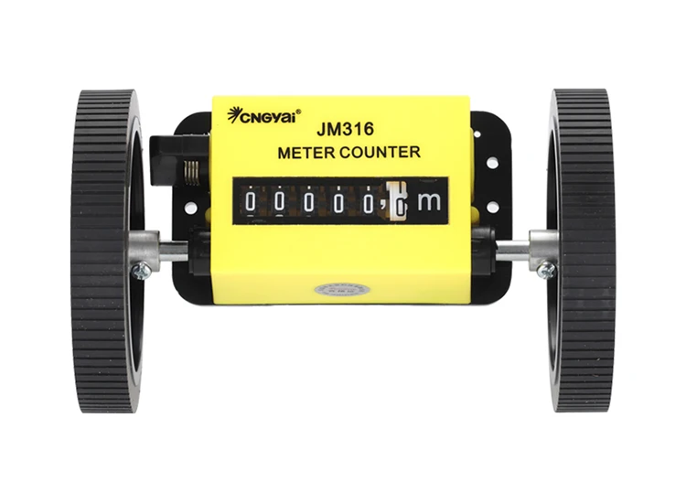 JM316 Mechanical Length measuring Textile Fabric Yarn Wheel Meter Counter Counters