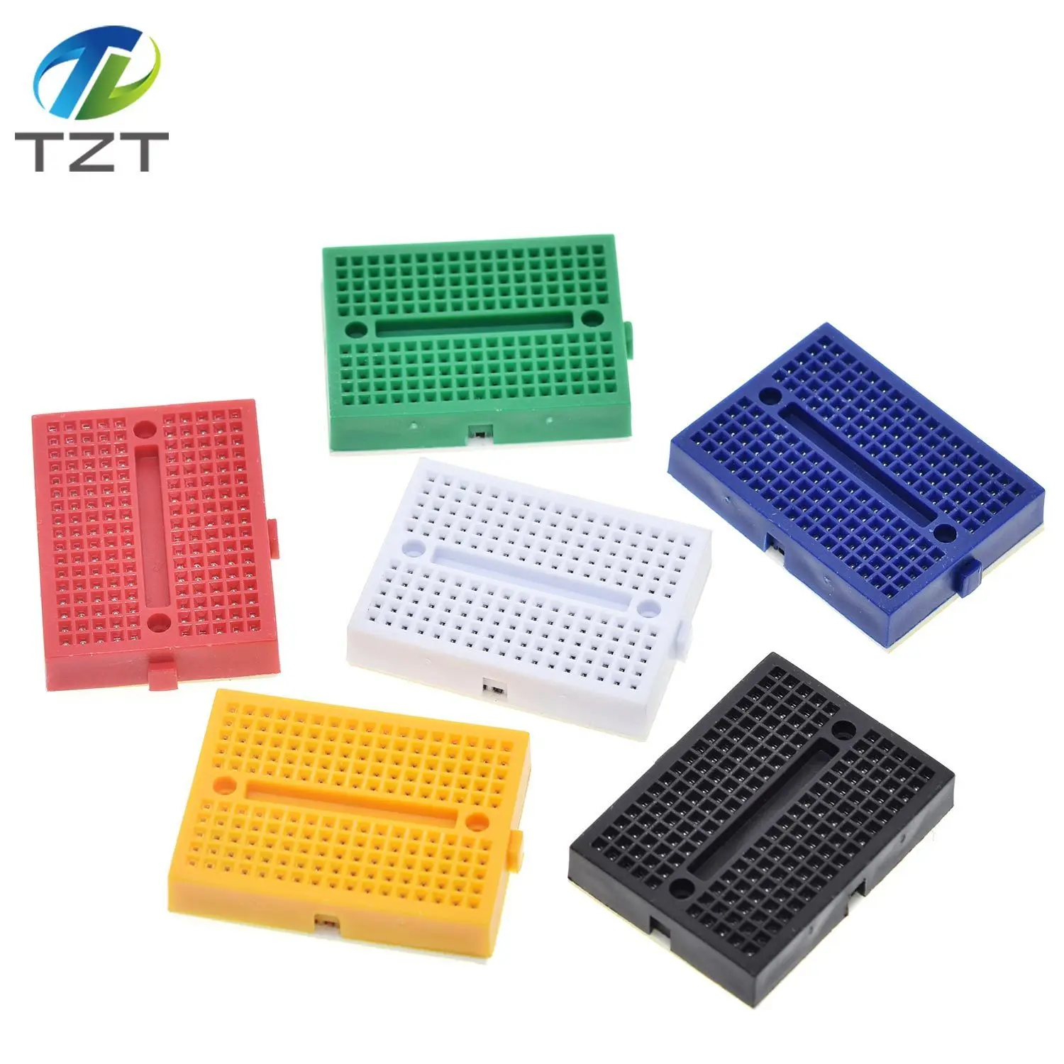 1pcs SYB-170 Mini Solderless Prototype Experiment Test Breadboard 6 Colors 170 Tie-points