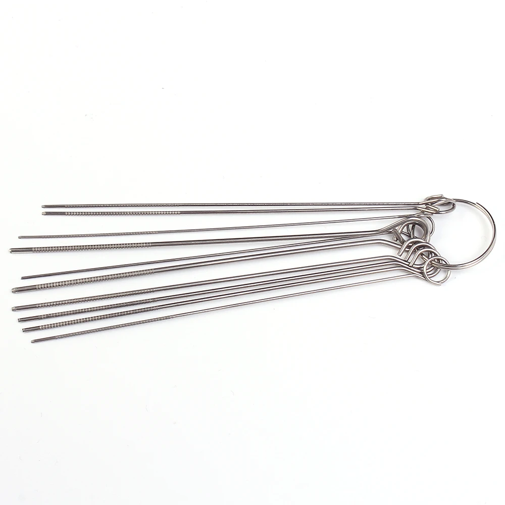 10 Kinds Stainless Steel Needle Set PCB Electronic Circuit Through Hole Needle Desoldering Welding Repair Tool 80mm 0.7-1.3mm
